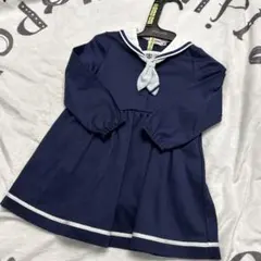 未使用級品⭐︎ミキハウス　ワンピース　マリン　80 -90