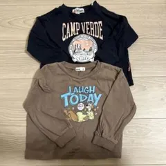 90cm 長袖カットソー 2点セット マーキーズ　ペアマノン