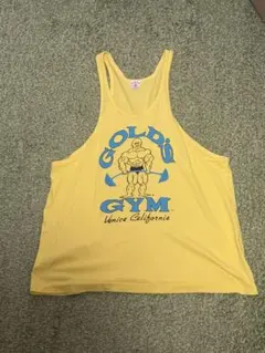 GOLD'S GYM タンクトップ イエロー L