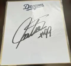⭐︎中日ドラゴンズ⭐︎ 櫻井頼之介 #16 直筆サイン色紙 - メルカリ
