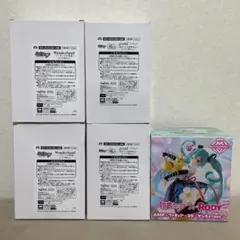 【タイクレ獲得品】初音ミク　フィギュア　5体セット
