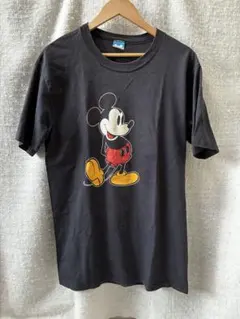 90s　リンクプリント　Disney ぶち抜き　ミッキー　USA製　フェード 90s リンクプリント Disney ぶち抜き ミッキー USA製 フェード - メルカリ