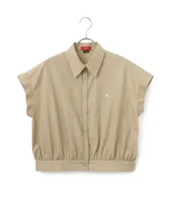 B01900 POLO BCS VIS別注フレンチスリーブドローストリングシャツ 