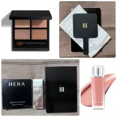【HERA】3点セット(アイシャドウ、グロウティント、ハンドミラー)ホリデー限定