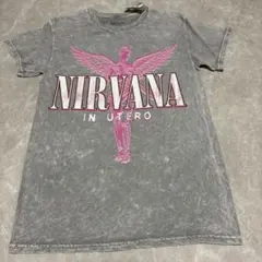 ニルヴァーナ tシャツ　半袖　Sサイズ アメリカ　バンドT NIRVANA