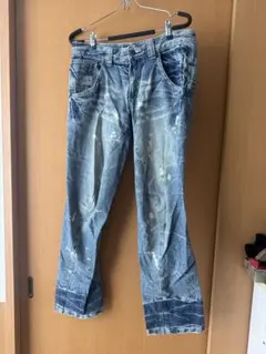 AFT jeans アフリカタロウ　デニムパンツ　Lサイズのサムネイル