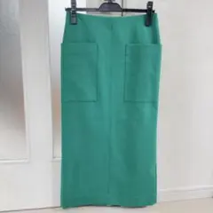 Spick & Span コットンストレッチタイトスカートのサムネイル