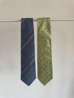 Burberrys シルクネクタイ 2本セット ドット柄 チェック