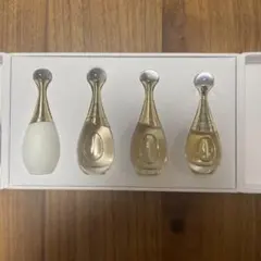 Diorバースデーノベルティ ミニ香水4本セット