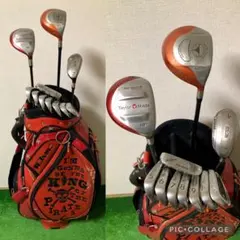 初心者応援☆テーラーメイド男性用セット☆ワンピースコラボキャディバッグ付