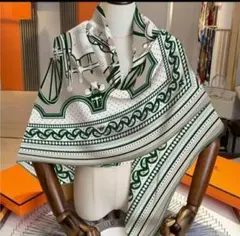 大判ストール レディース 韓国　海外　人気 秋 羽織り ストール ひざ掛け 馬車