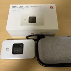 【未使用】HUAWEI E5785 モバイルWi-Fiルーター＋ケース付