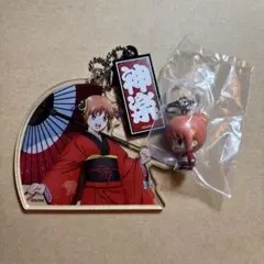 新劇場版 銀魂 -吉原大炎上- アクリルキーホルダー めじるしアクセサリー 神楽