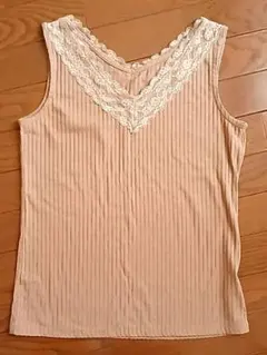 GU レースタンクトップ M