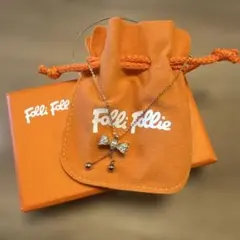 Folli Follie リボンモチーフ ネックレス