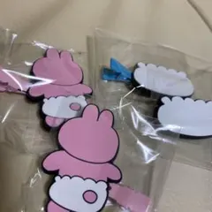 おぱんちゅうさぎ　トレーディングラバーヘアクリップ