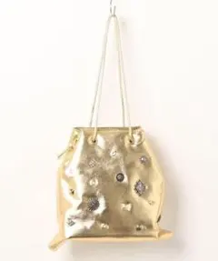 カカトゥ kakatoo / スタッズボンディングショルダー ゴールド