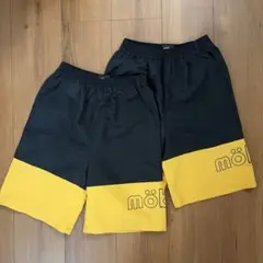 mobus ハーフパンツ 2枚セット　150 双子
