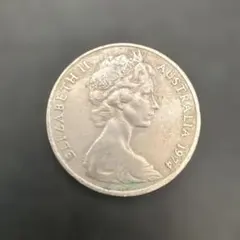 1971年 オーストラリア 50セント硬貨 オーストラリア 50セント硬貨 1971年 エリザベス2世 - メルカリ