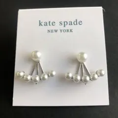 新品人気kate spade パール フープピアス　2way