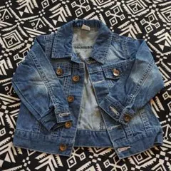 デニムジャケット　90cm　プティマイン