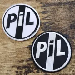 ★ パブリック・イメージ・リミテッド　PIL　ワッペン2枚セット　mw-256