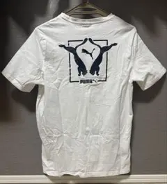 【未開封】プーマ ビッグロゴ バックプリント 90s風 ストリート Tシャツ M
