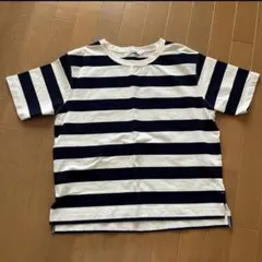 CRAFT STANDARD BOUTIQUE ボーダーTシャツ ネイビー Mのサムネイル