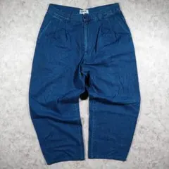 90s イタリア製 ICEBERG アイスバーグ デニムパンツ バギー ワイドのサムネイル