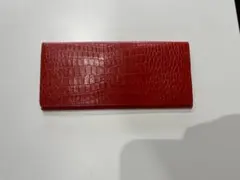 KENZO 長財布 レッド クロコ型押しのサムネイル