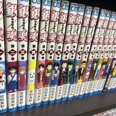 【全巻初版】銀魂 ☆ 空知英秋 【帯☆チラシ付き】 ＋ MEGA おまけ ジャンプコミックス/空知英秋「銀魂最新刊62巻初版セット 全巻帯付」
