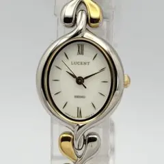 稼働品 SEIKO LUCENT 4N21-5170 クオーツ レディースのサムネイル