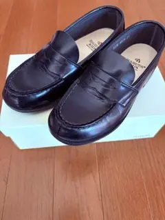 美品！HARTA KIDS ハルタ ローファー 21cm 黒