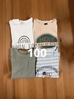 100cm 半袖Tシャツ 4枚セットのサムネイル