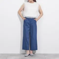 KEYUCA チュールレイヤードノースリーブニットのサムネイル