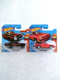 ホットウィール　ショートカード　RANCHERO　RAMPAGE　2台セット