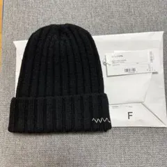 visvim KNIT CAP WOOL ブラック