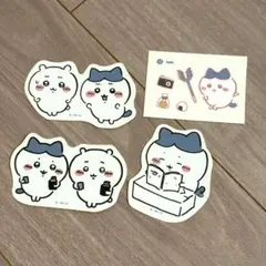 ちいかわ ハチワレ ダイカットステッカー シール ガチャガチャ 韓国