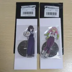 鬼滅の刃　モクテルバー　両面アクスタ　伊黒小芭内＆甘露寺蜜璃　新品