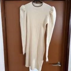 Rady リブニット ミニワンピース