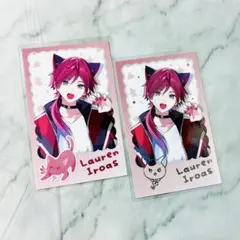 【わんにゃんdays vol.2】チェキ風カード ローレン・イロアス 2点