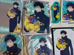 伏黒恵　ドンキ コラボ 　缶バッジ クリアカード 特典ミニカード　呪術廻戦