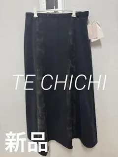 【TE CHICHI】　新品！　ロングスカート　バラ柄　日本製のサムネイル