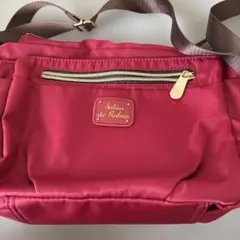 Salon de Ruban ショルダーバッグ 赤