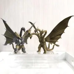 激造シリーズ　キングギドラ（1991）、メカキングギドラ（1991）　2体セット