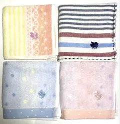 人気柄　POLO ラルフローレン BCS 手拭　汗拭　水玉　タオル　ハンカチ