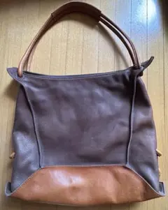 値下可能】MOTO モト BAG19 コンチョ付 トートバッグ ゴート カーキ