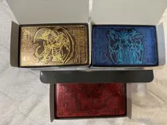 遊戯王⭐️ストレージボックス⭐️オベリスク、ラー、オシリス⭐️3個セット⭐️新品