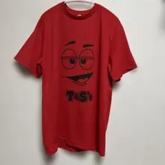 グリマー glimmer T&S's レッド 半袖 Tシャツ ドライメッシュ L
