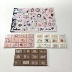 サンエックス　ちょこぶろっくしーる 3点セット＋おまけのサムネイル